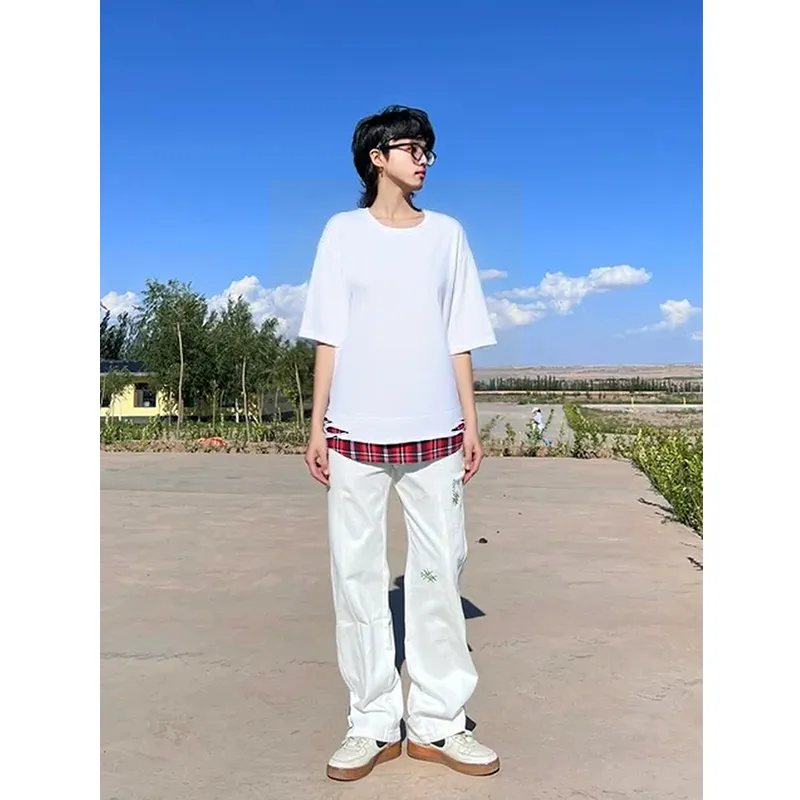 KRISTALIA Drop Shoulder Sleeve T Shirt Unisex-2