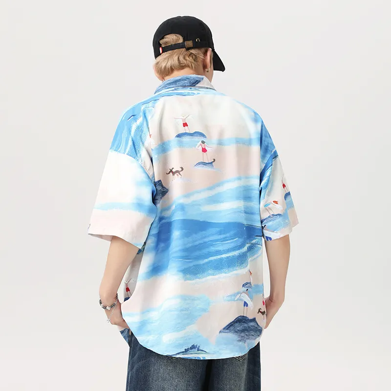 KRISTALIA Shirt Unisex Beach Ocean-2