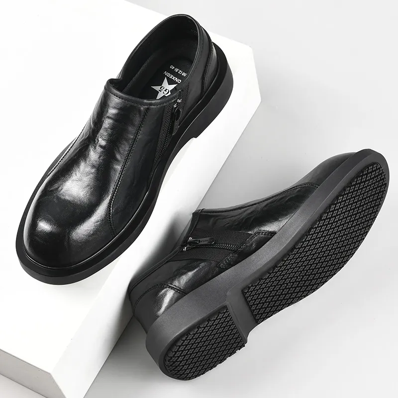 G5 Men's Casual Shoes Men Low Top Black-3