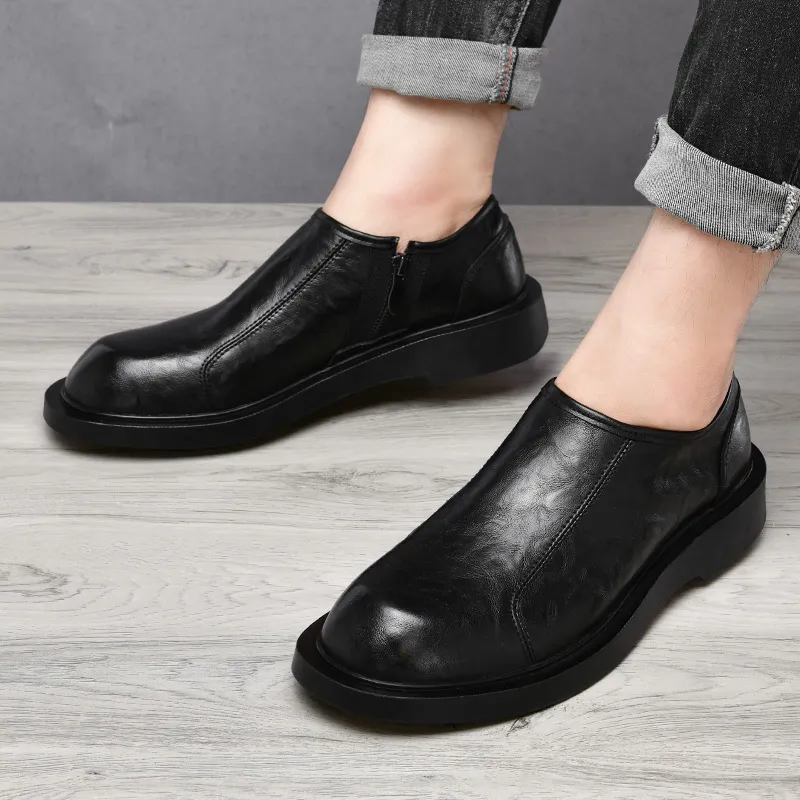 G5 Men's Casual Shoes Men Low Top Black-4