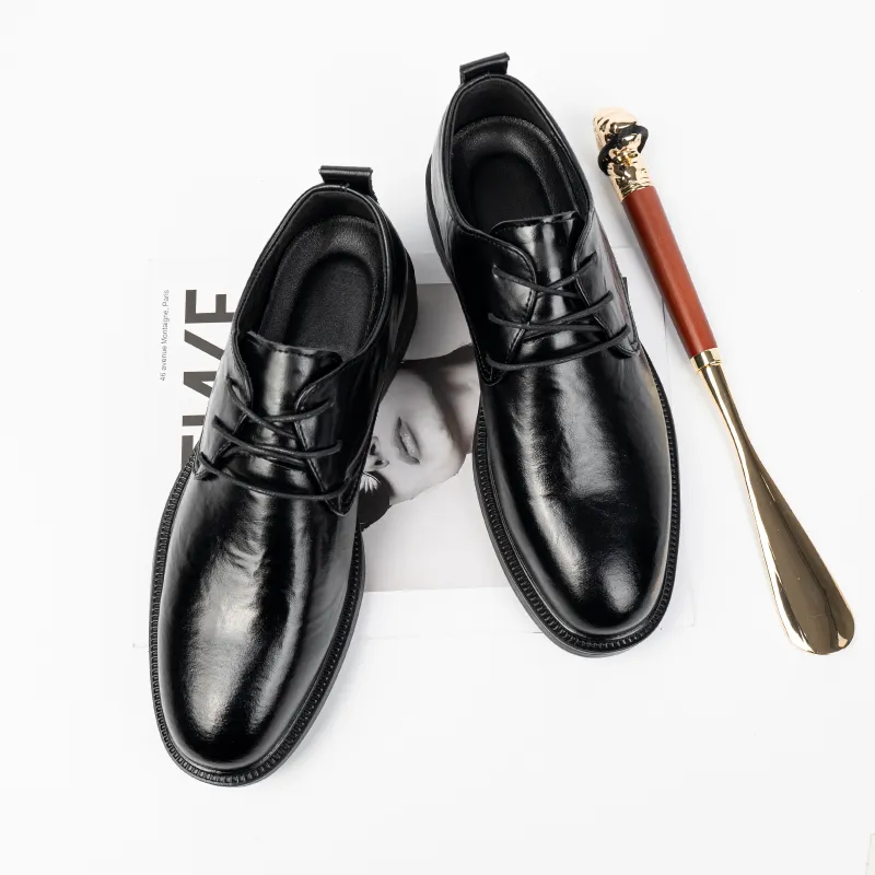 G5 Dress Shoes Men Low Top-4