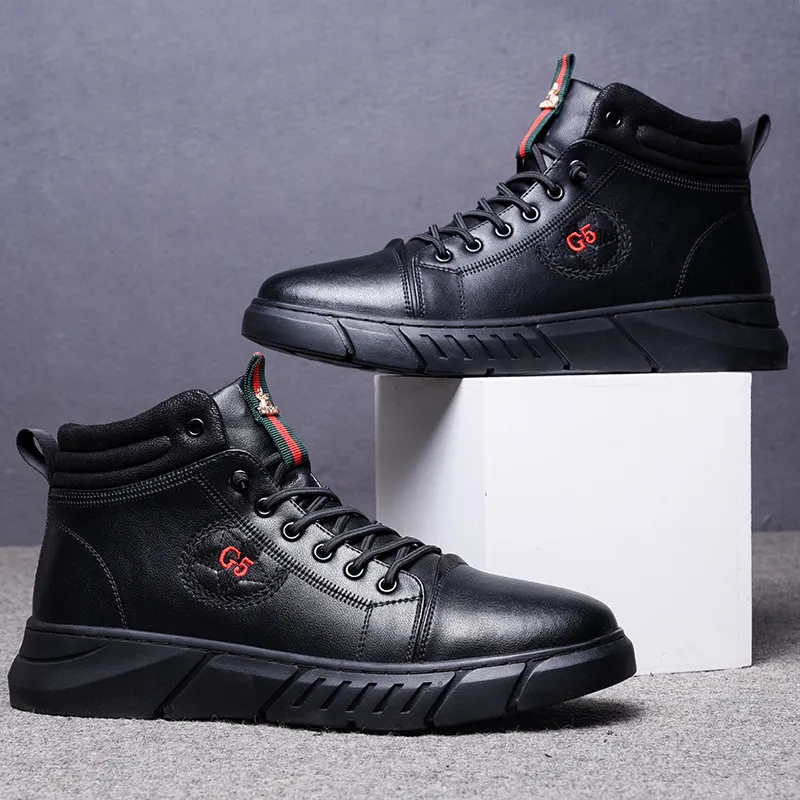 G5 Low Top Casual Shoes Men's Black-5