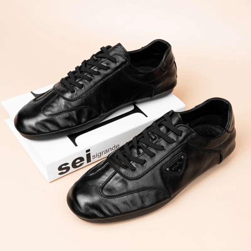 G5 Men's Casual Shoes Men Low Top Black-6