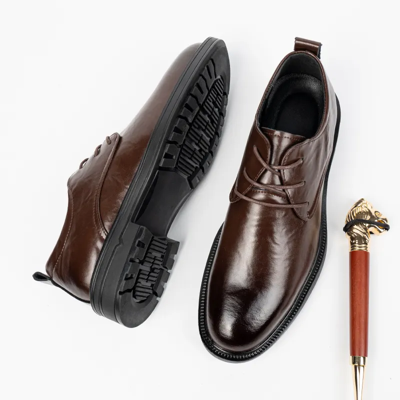 G5 Dress Shoes Men Low Top-7