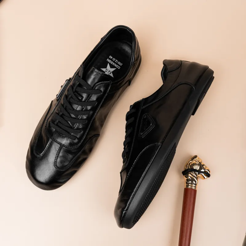 G5 Men's Casual Shoes Men Low Top Black-1
