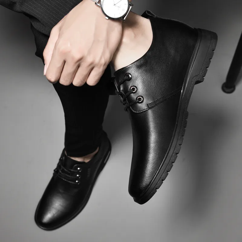 G5 Men's Casual Shoes Men Low Top Black-2