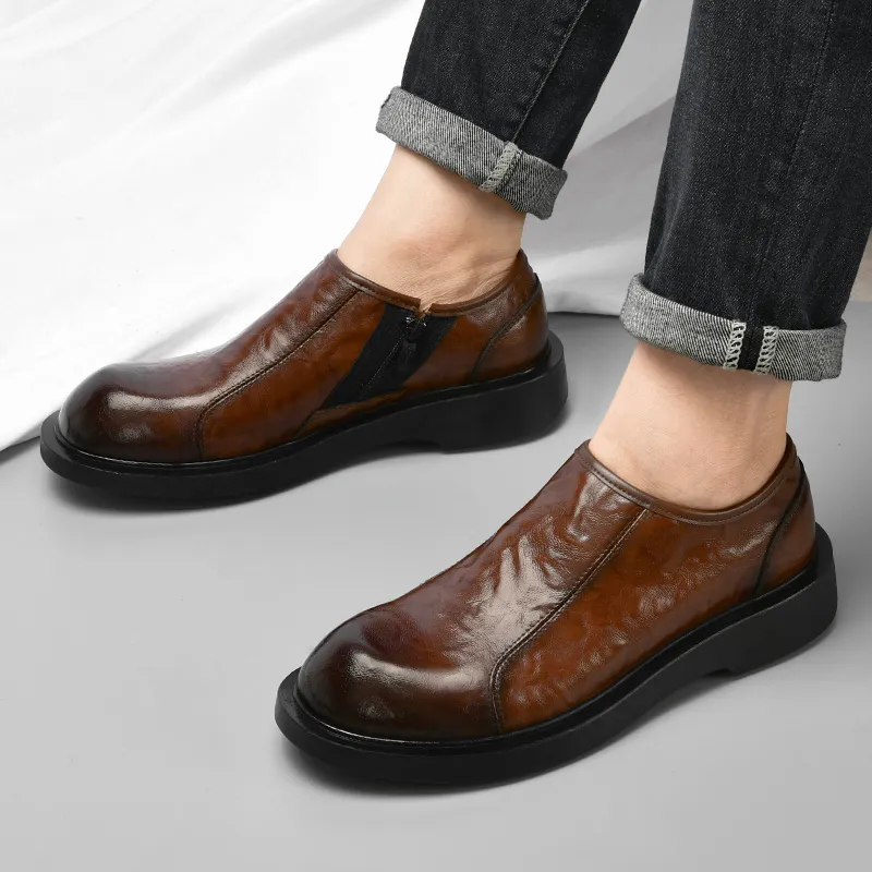 G5 Men's Casual Shoes Men Low Top Black-6