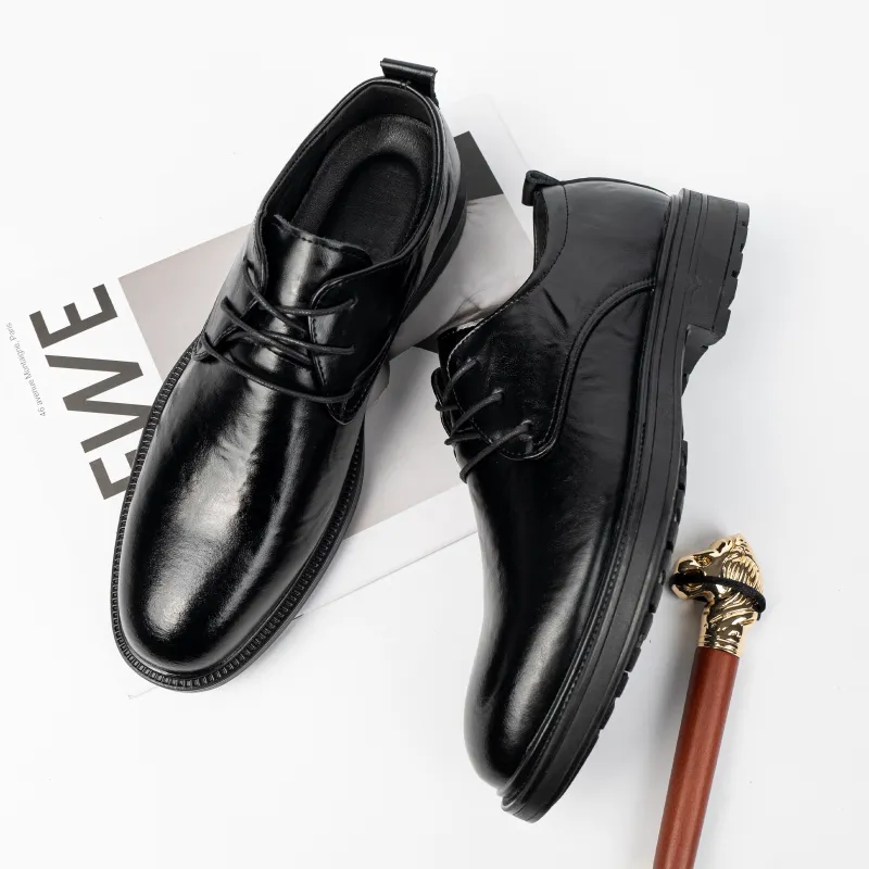 G5 Dress Shoes Men Low Top-3