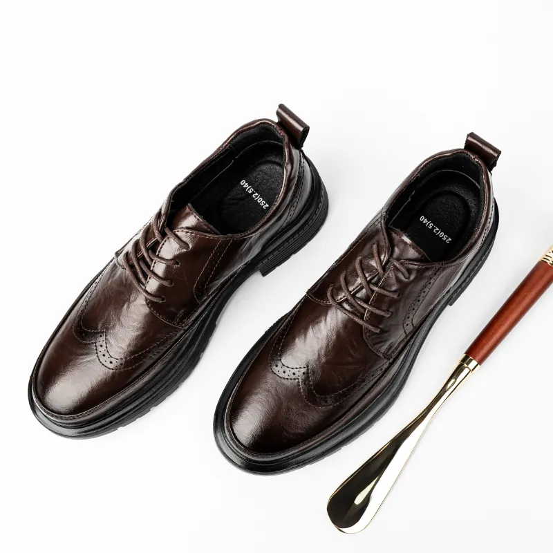 G5 Dress Shoes Men Low Top-7