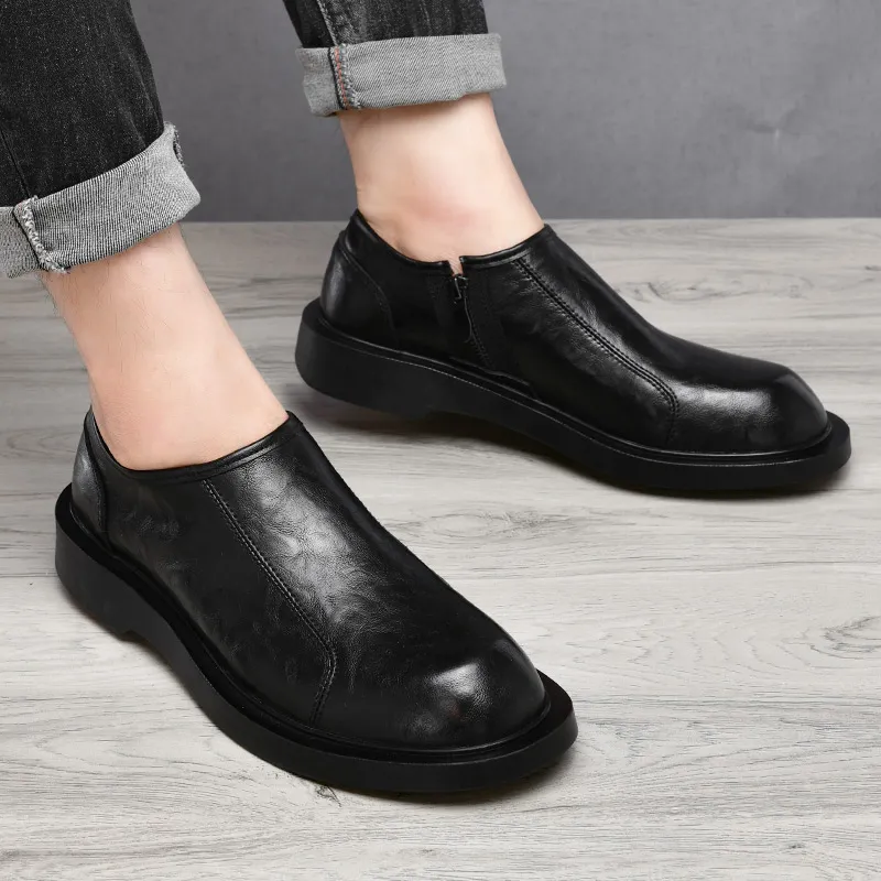 G5 Men's Casual Shoes Men Low Top Black-1
