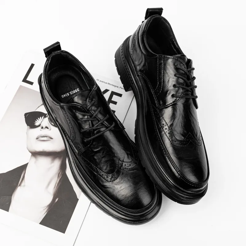 G5 Dress Shoes Men Low Top-4