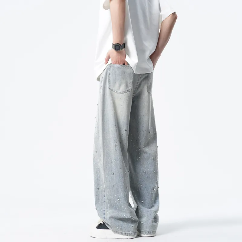 MIIOW Jeans Unisex Light Blue-3