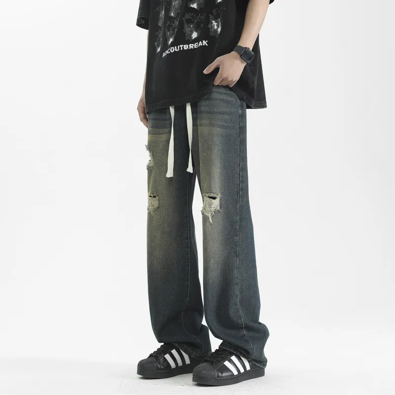 MIIOW Jeans Unisex Nostalgic Green-3