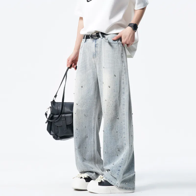MIIOW Jeans Unisex Light Blue-5
