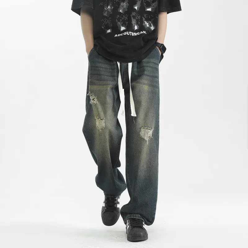 MIIOW Jeans Unisex Nostalgic Green-2