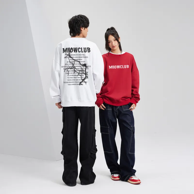 MIIOW Trend Party Series Sweatshirt Unisex-41