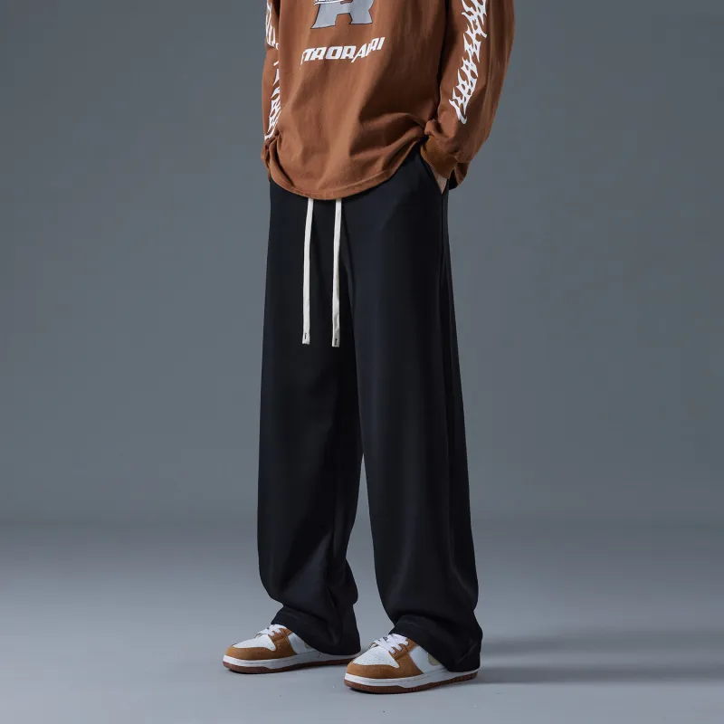 MIIOW Knitted Fabric Casual Pants Unisex-2