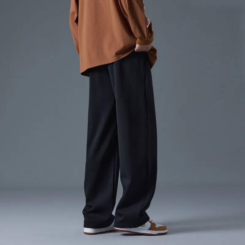 MIIOW Knitted Fabric Casual Pants Unisex-3