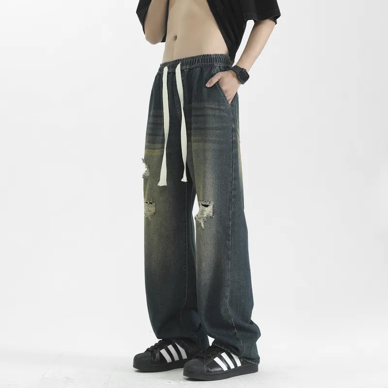 MIIOW Jeans Unisex Nostalgic Green-4