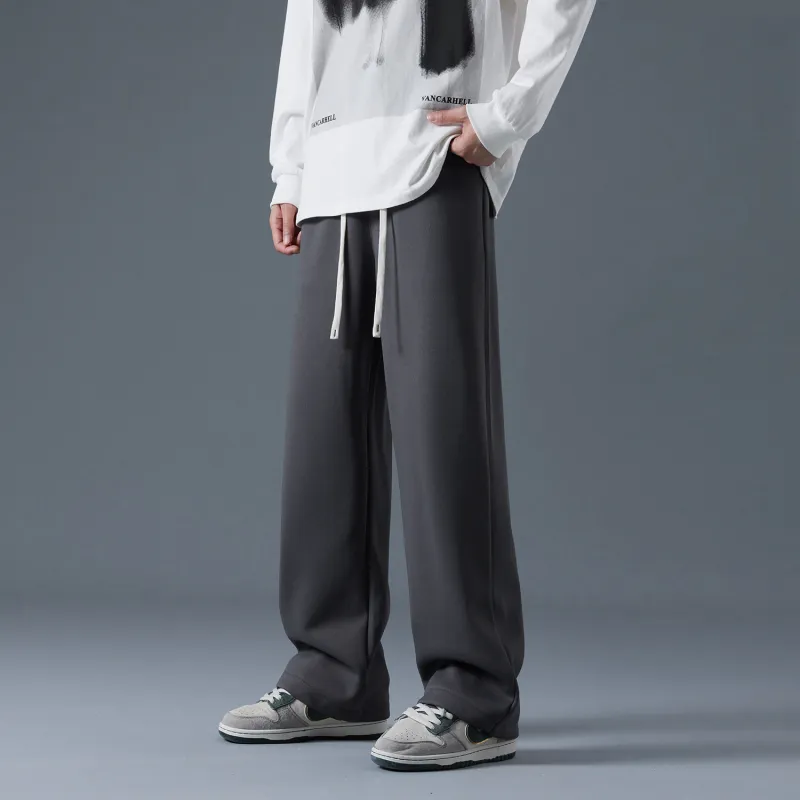 MIIOW Knitted Fabric Casual Pants Unisex-15