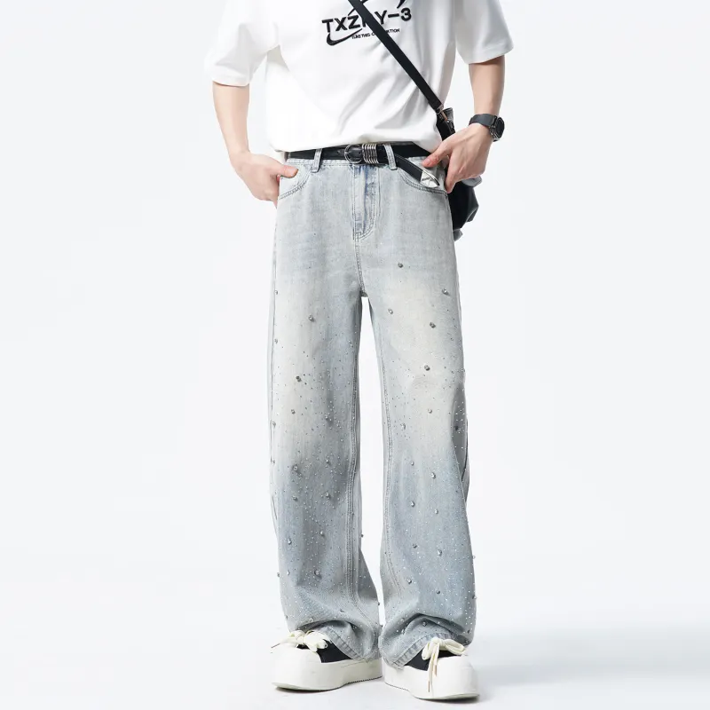 MIIOW Jeans Unisex Light Blue-6