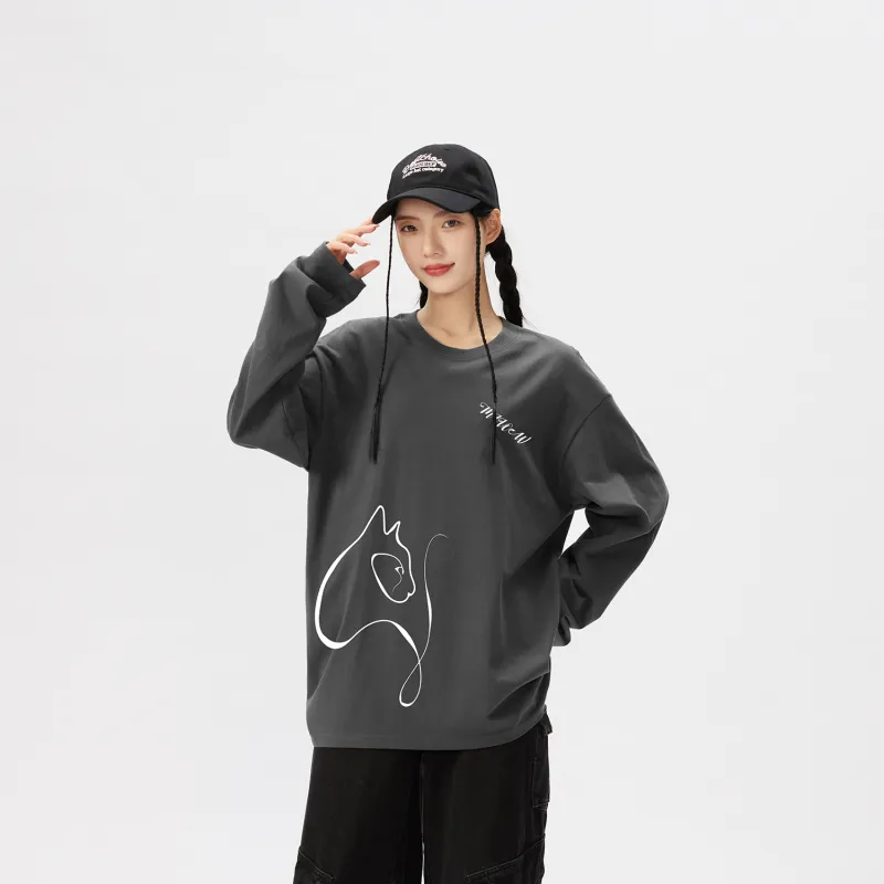 MIIOW Long Sleeved T Shirts Unisex-10