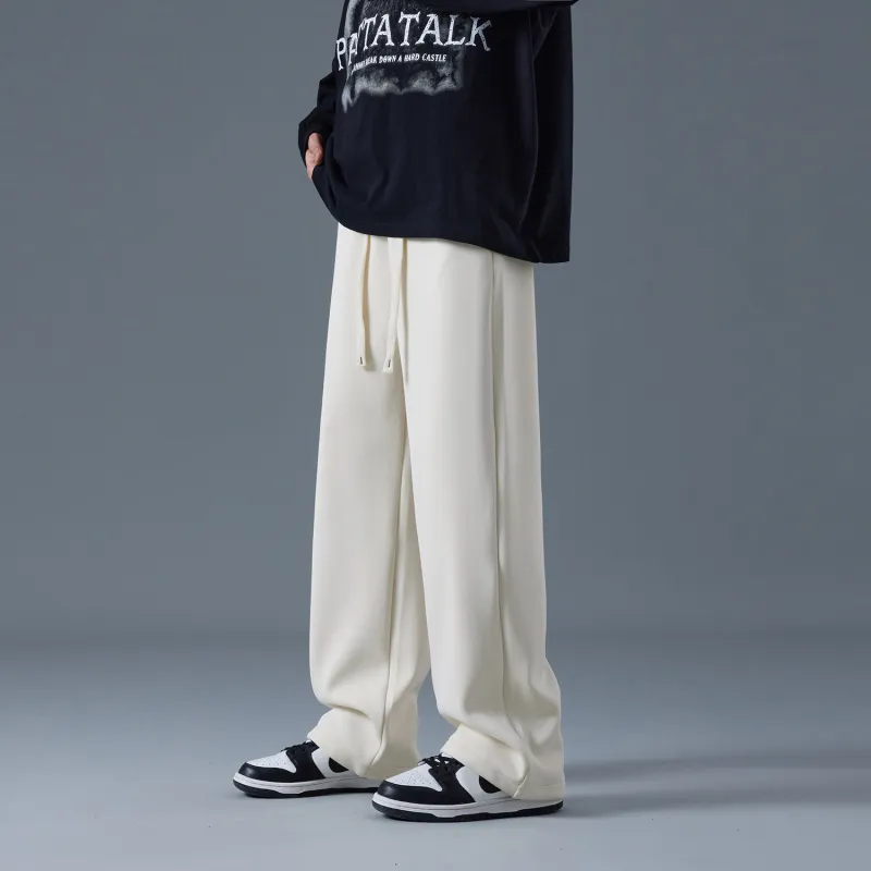 MIIOW Knitted Fabric Casual Pants Unisex-10