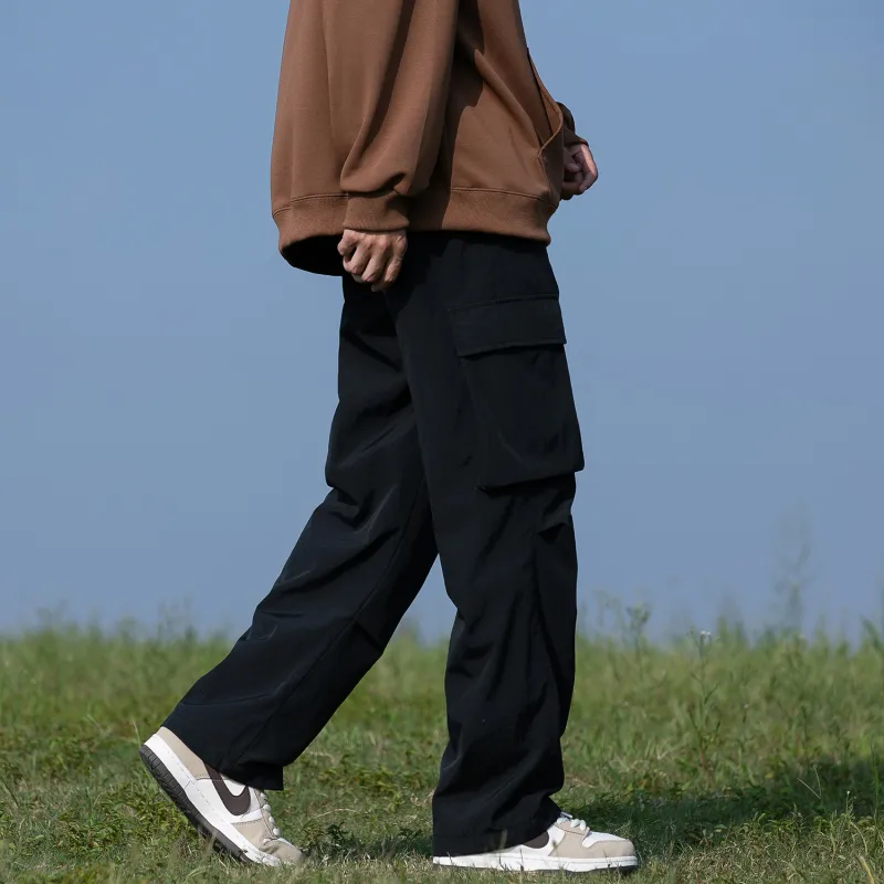 MIIOW Trendy Party Collection Cooling Summer Collection Cargo Pants Unisex-3