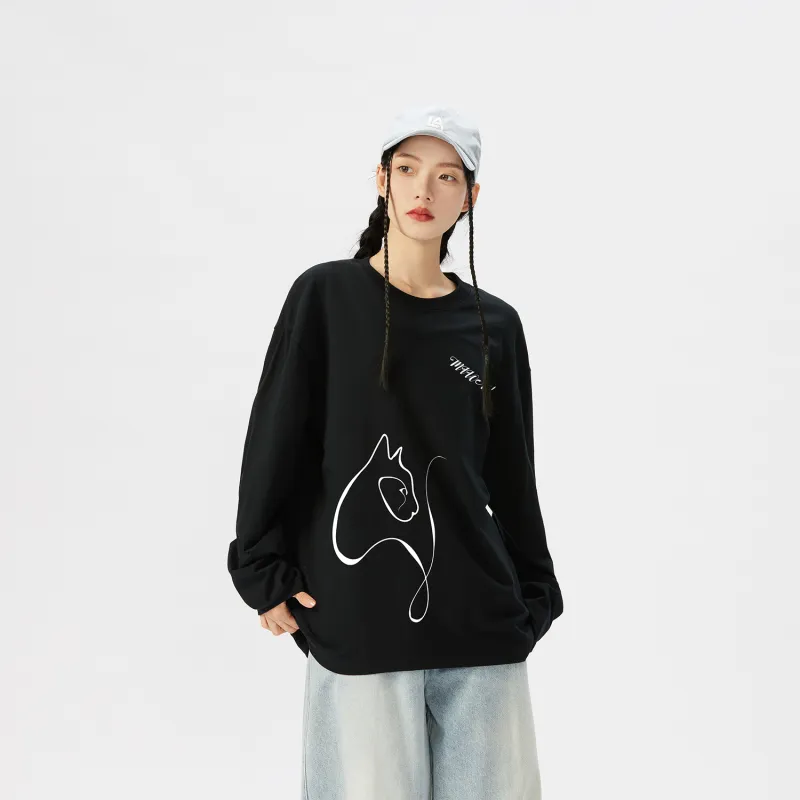 MIIOW Long Sleeved T Shirts Unisex-7