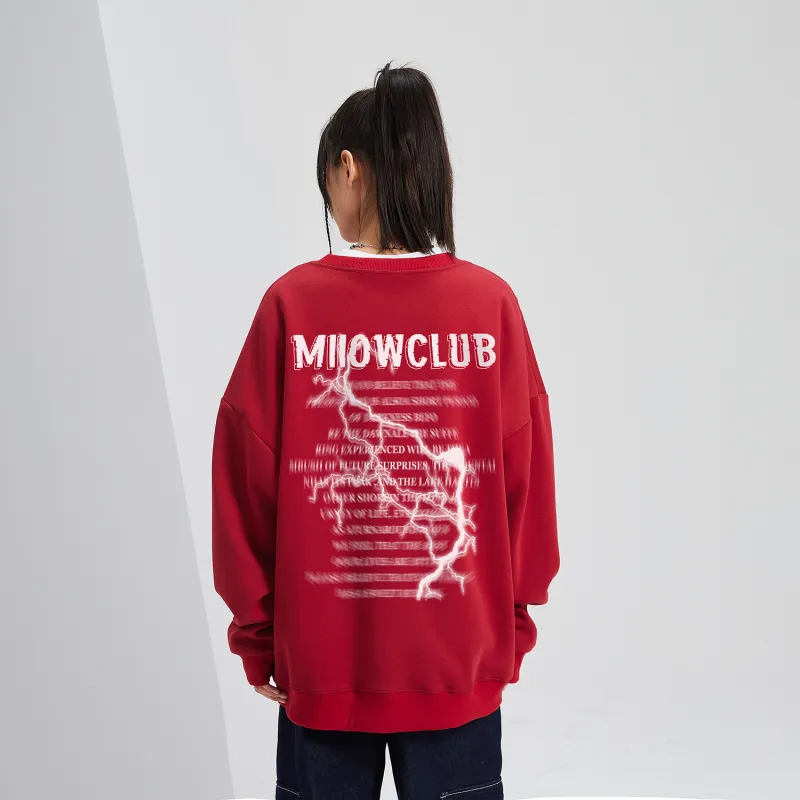 MIIOW Trend Party Series Sweatshirt Unisex-52