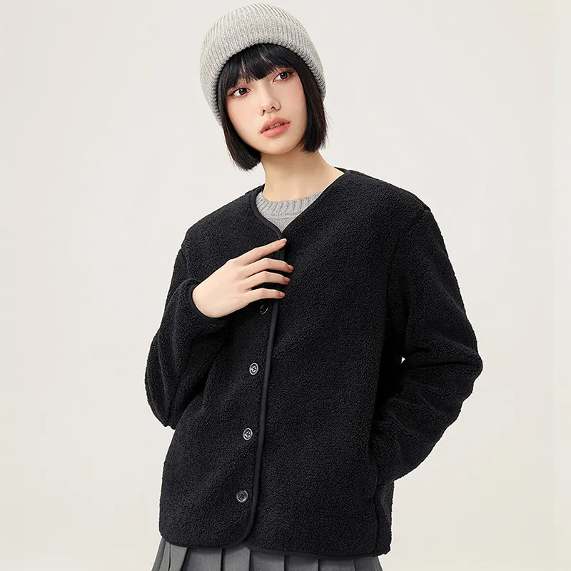 SNOW FLYING Velvet feel Coat Unisex-3