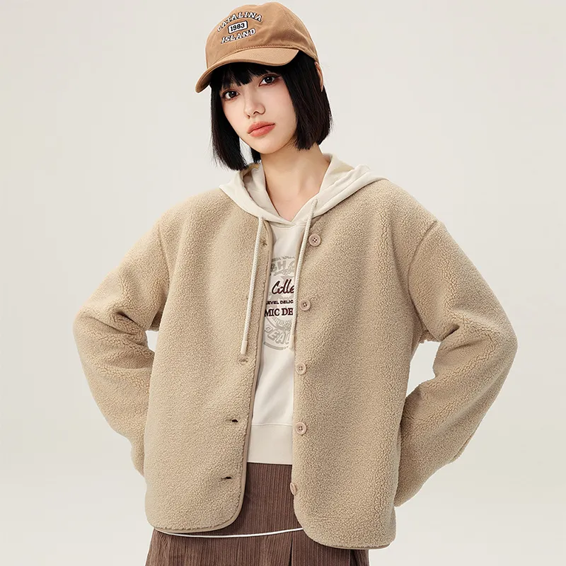 SNOW FLYING Velvet feel Coat Unisex-11