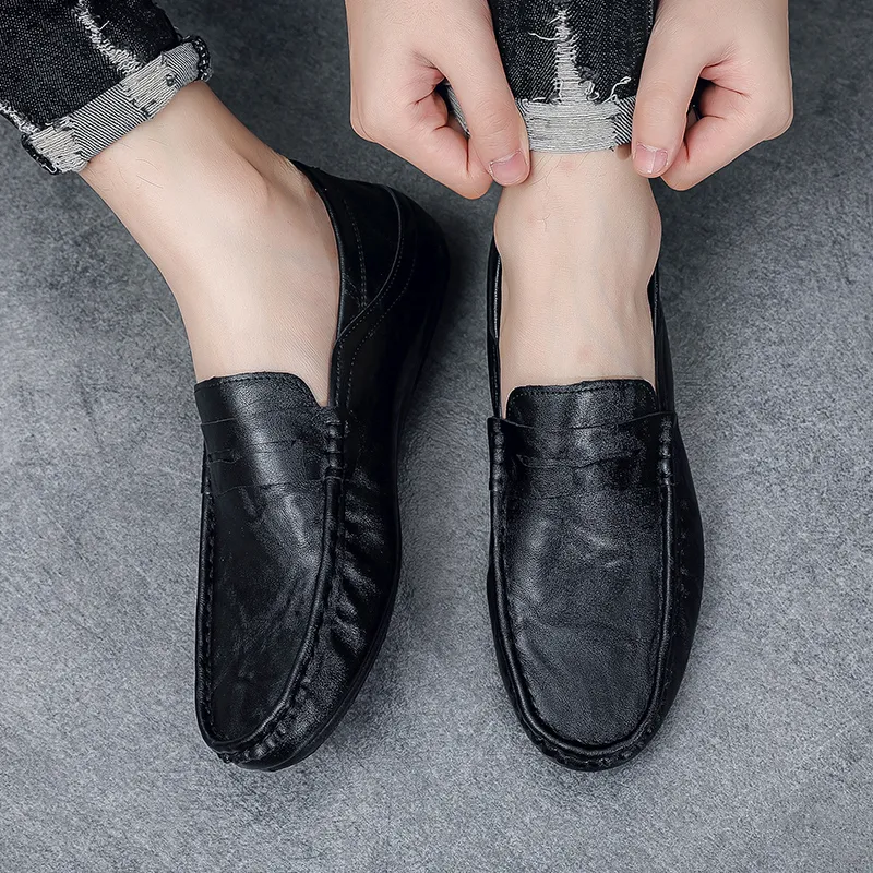 Abango Loafers Men Black-2