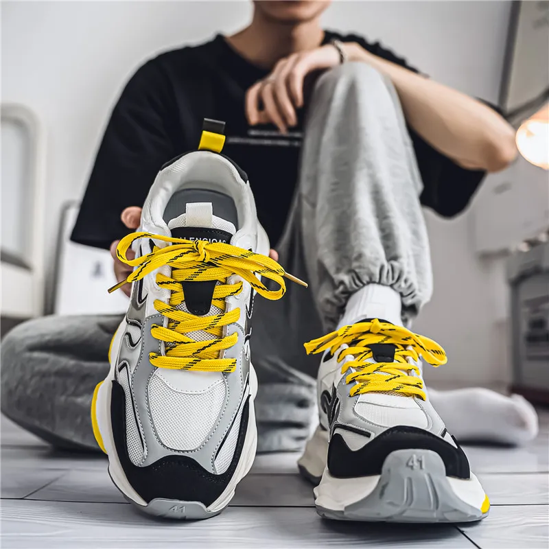 Abango Cushioning Chunky Sneakers Men's-3