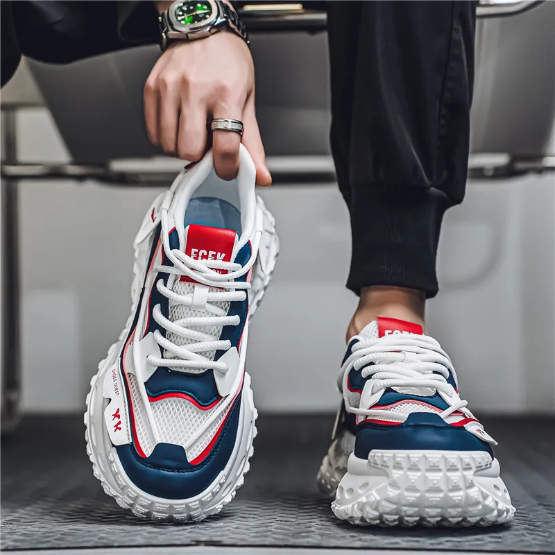 Abango Chunky Sneakers Men Low Top-15