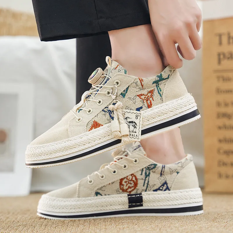 Abango Casual Shoes Men Low Top-4