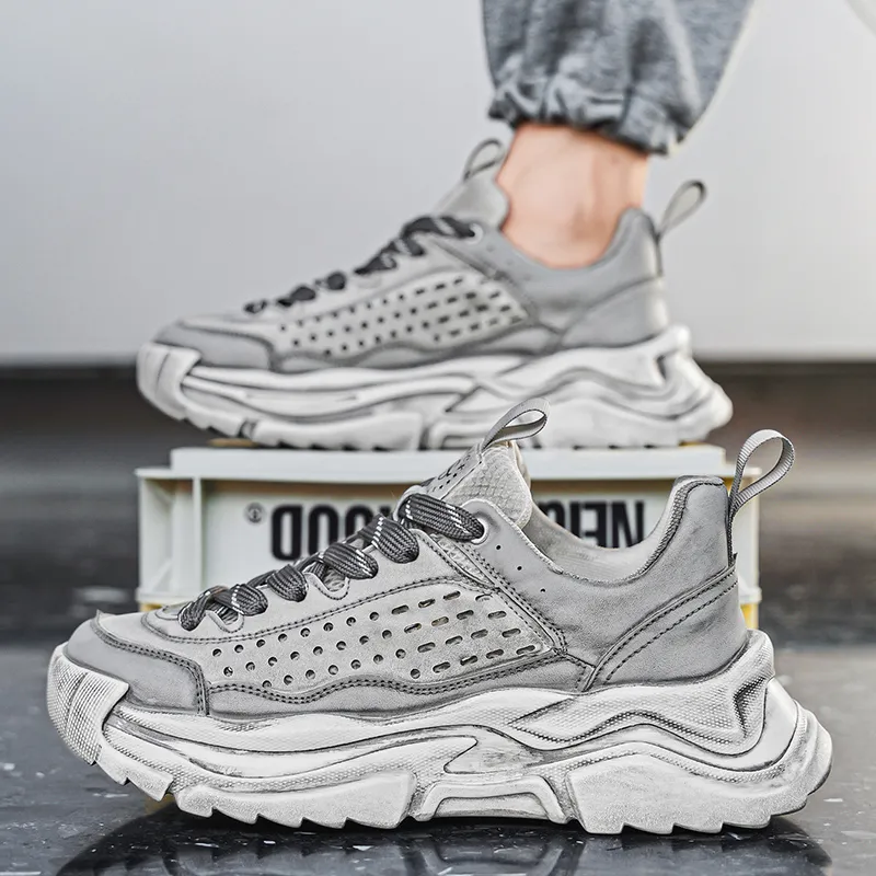 Abango Low-Top Chunky Sneakers Men's-8