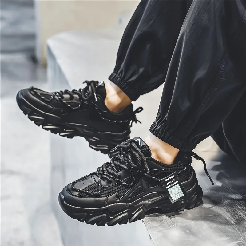 Abango Low-Top Chunky Sneakers Men's-5