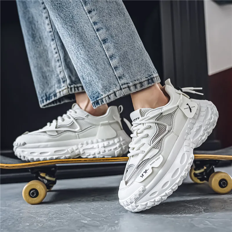 Abango Chunky Sneakers Men Low Top-3