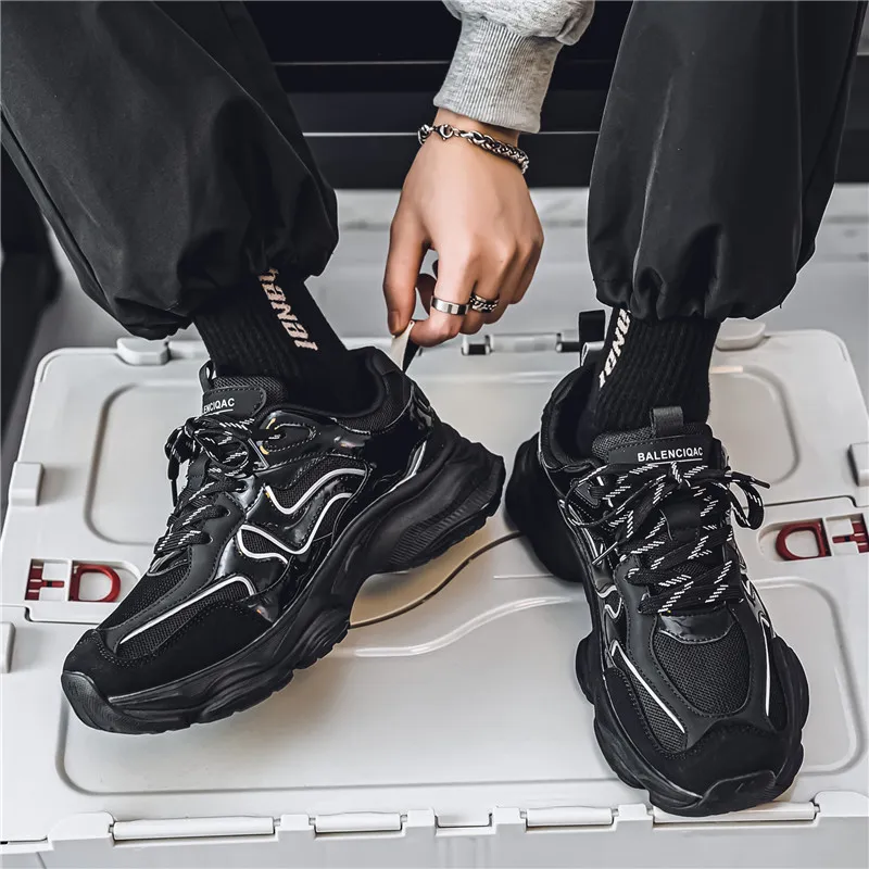 Abango Cushioning Chunky Sneakers Men's-8