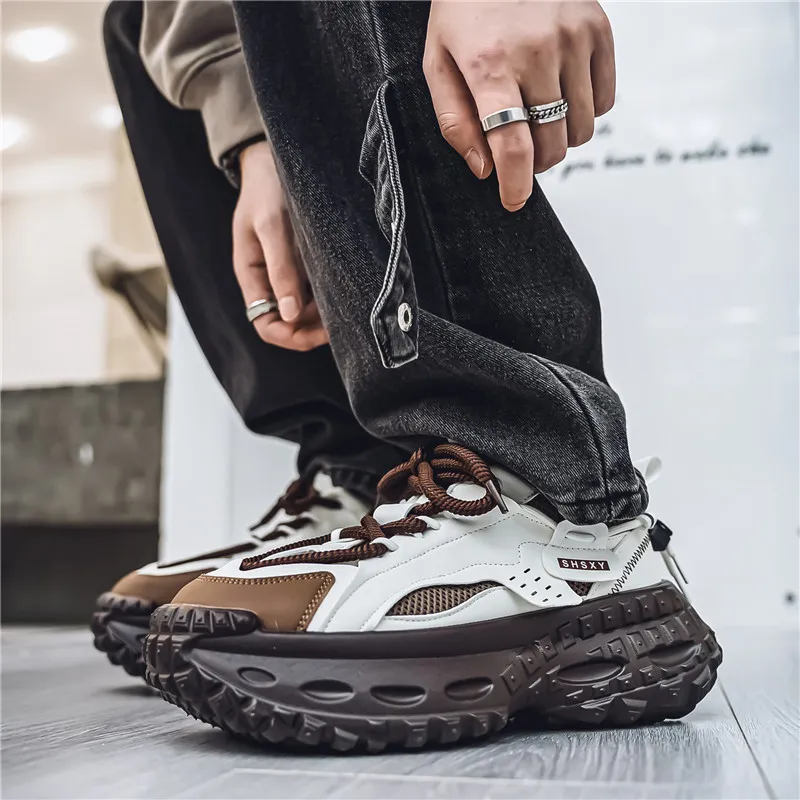 Abango Low Top Chunky Sneakers Men's-10
