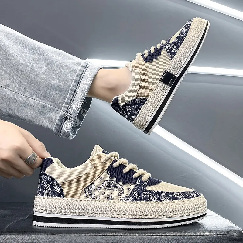 Abango Anti-Slip Wear-Resistant Low-Top Casual Shoes Men's-4