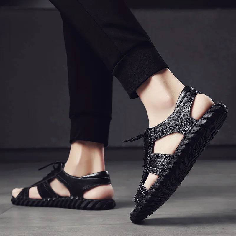 Abango One Strap Sandals Men-2