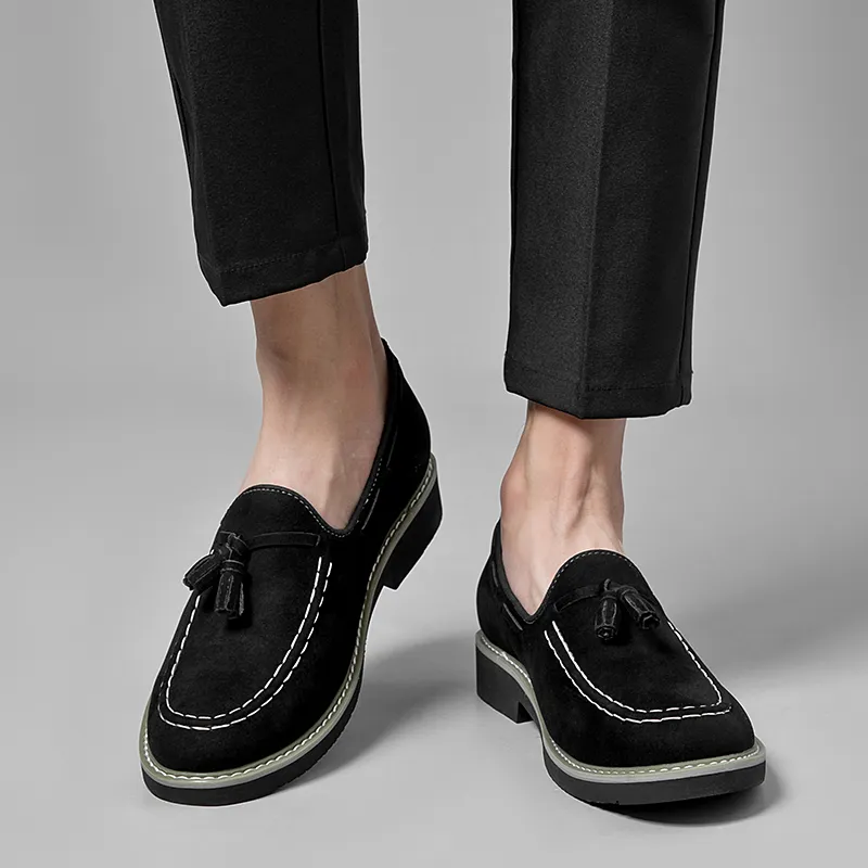 Abango Men's Casual Shoes Men Low Top Black-1