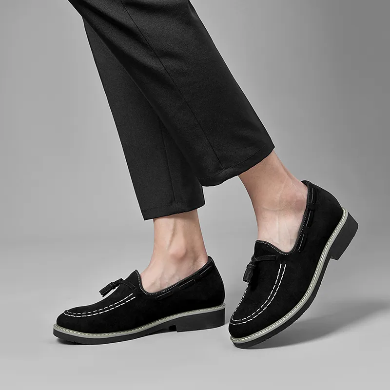Abango Men's Casual Shoes Men Low Top Black-2