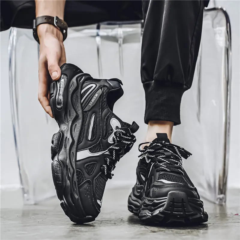 Abango Chunky Sneakers Men Low Top-3