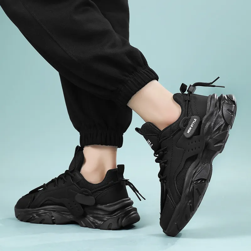 Abango Cushioning Low Top Chunky Sneakers Men's-8