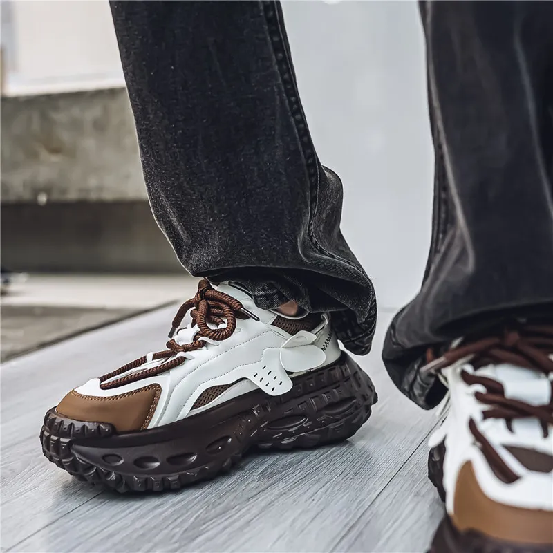 Abango Low Top Chunky Sneakers Men's-11