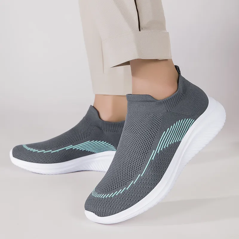 Abango Breathable And Slip Resistant Low Top Casual Shoes Men's-9