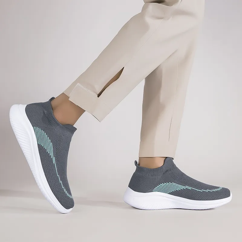 Abango Breathable And Slip Resistant Low Top Casual Shoes Men's-8